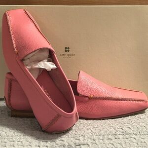 ♠️ Kate Spade Pink Loafers 6 💕 NEW